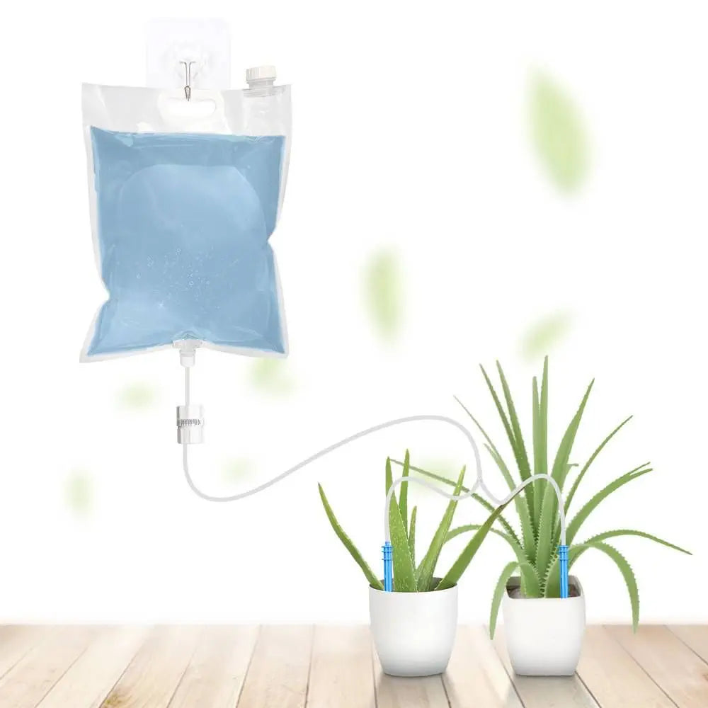 Carvallo växtvattensäck | Upp till 30 dagars automatisk droppbevattning | Med ventil & 1 m slang | 2–6,5 L Carvallo