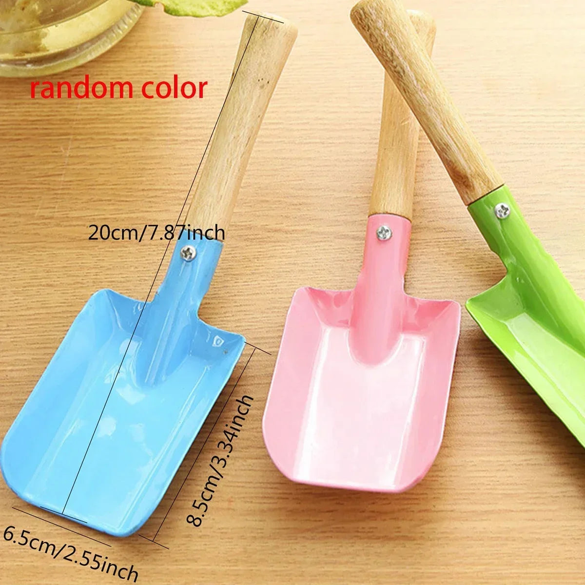 Carvallo Handspade med trähandtag | Lätt & Stabil | Ergonomisk för lätt grävning – 1 styck Carvallo