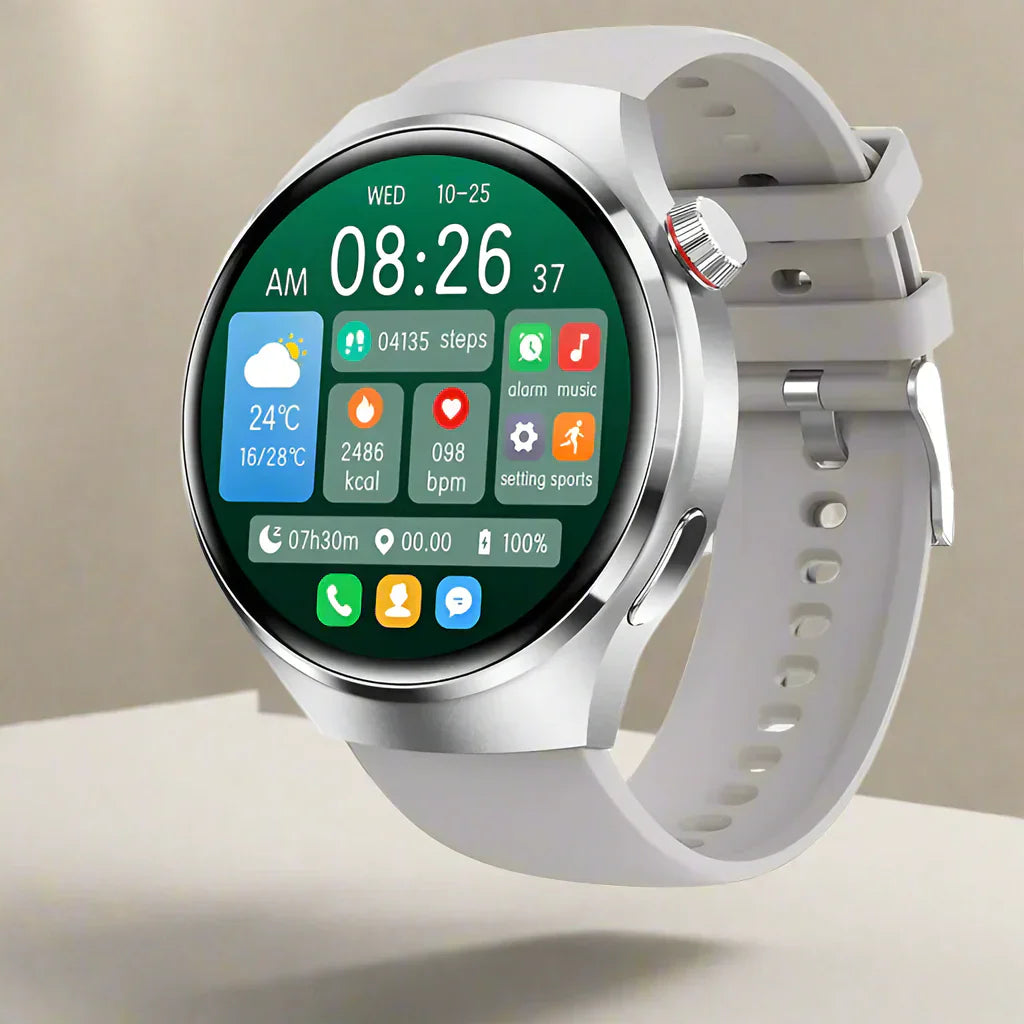 Luxora Pro 2025 Smartwatch – Avancerad Hälsa & Fitness Tracker Carvallo