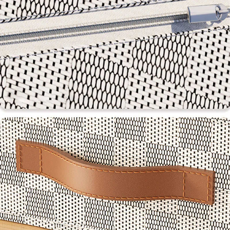 Carvallo Lådor Organiser Box | För underkläder & strumpor | Fällbar & platsbesparande | Högkvalitativ polyester Carvallo