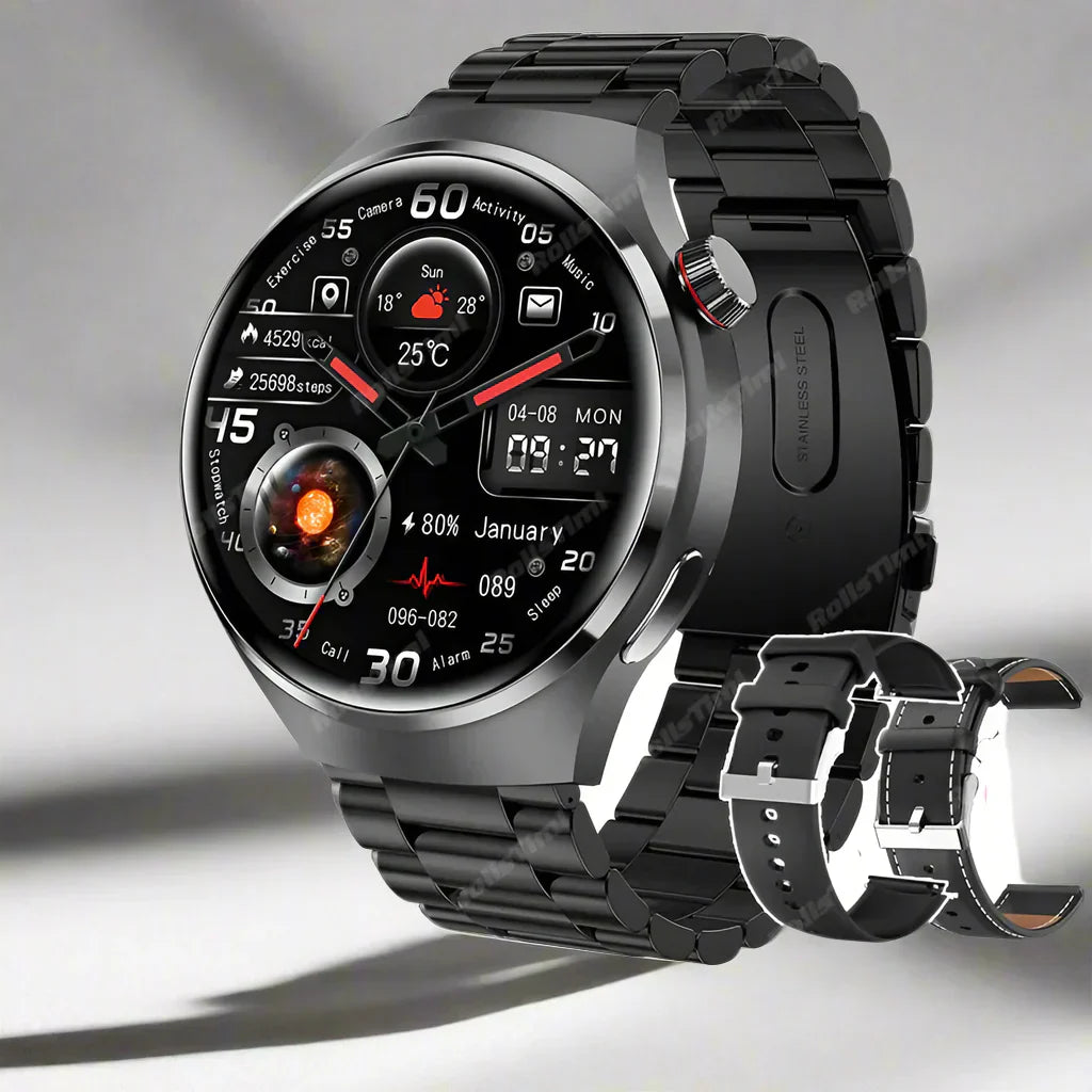 Luxora Pro 2025 Smartwatch – Avancerad Hälsa & Fitness Tracker Carvallo