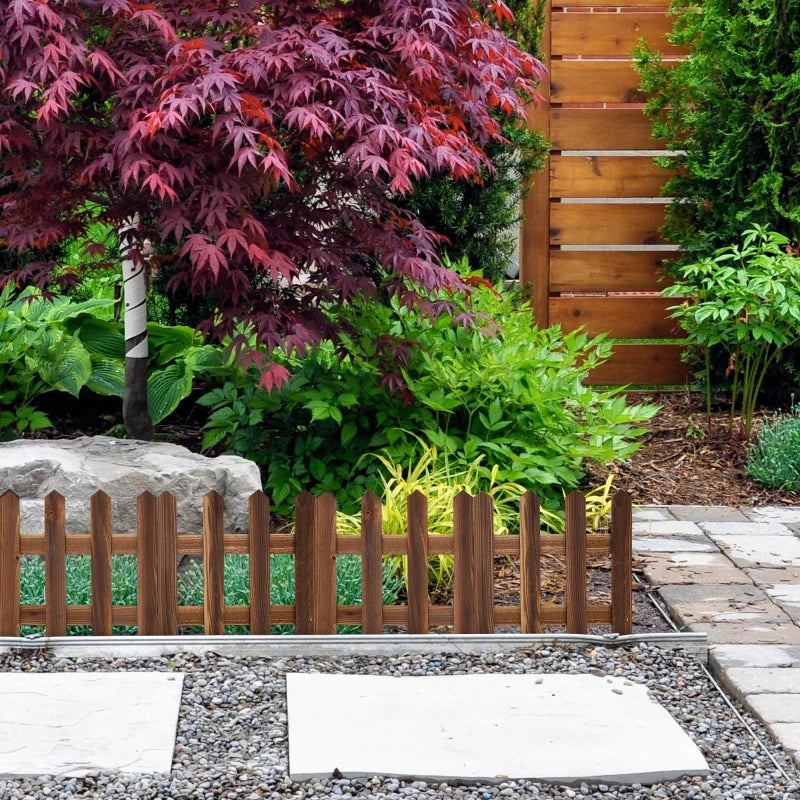 Dekorativ trädhägn för bäddar och utomhusområden Carvallo