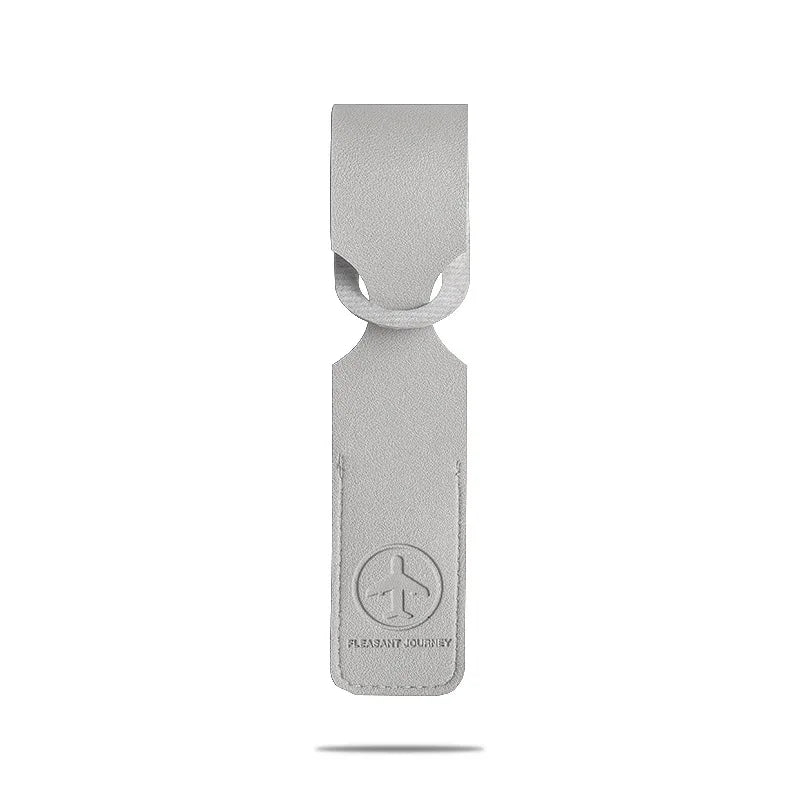 Carvallo Koffertagg i konstläder | Adressetikett för resebagage | Bagagetagg för väskor och väskor | 9 färger Carvallo