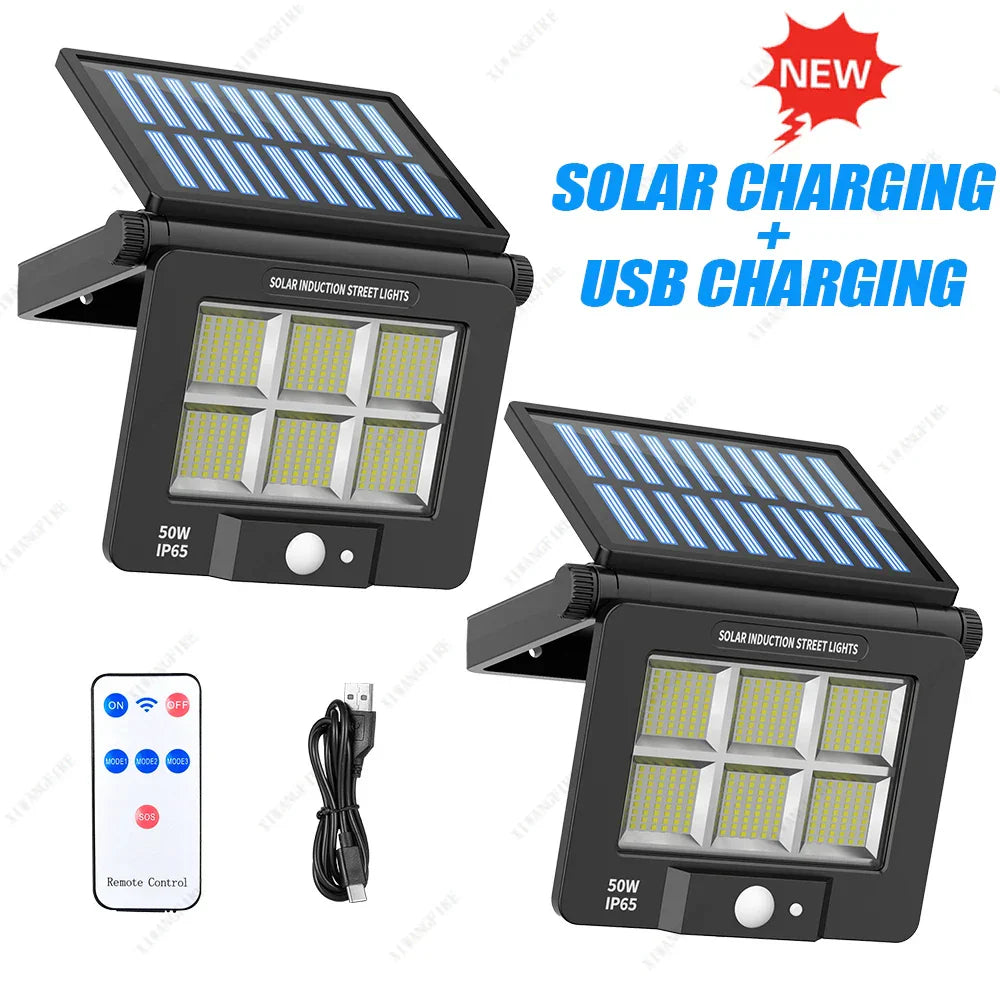 Carvallo Vägglampa Solvion | 6000K Vitt ljus | IP54 Vattentät | Monokristallin Carvallo