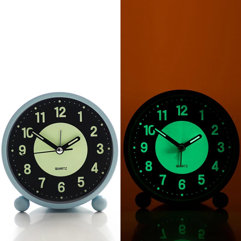 Lysande tyst väckarklocka – Icke-tickande nattlampa MILA Sverige