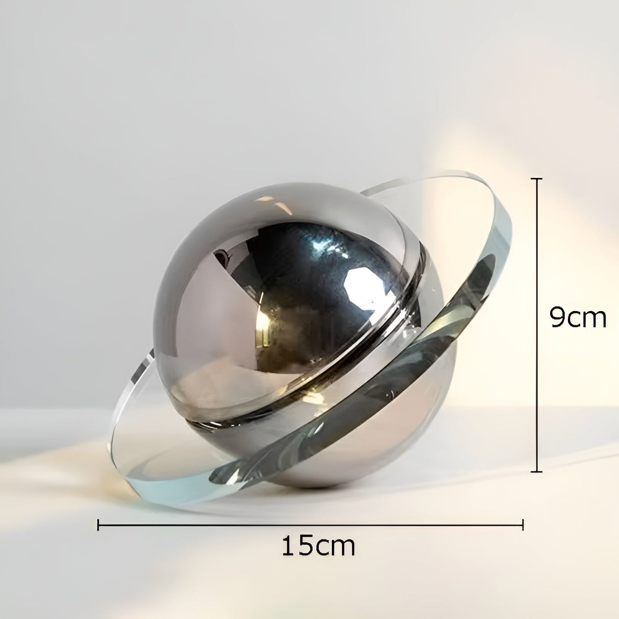 CrystalAxis Ornament - Dekorativt Kristall-Planets-Ornament Carvallo