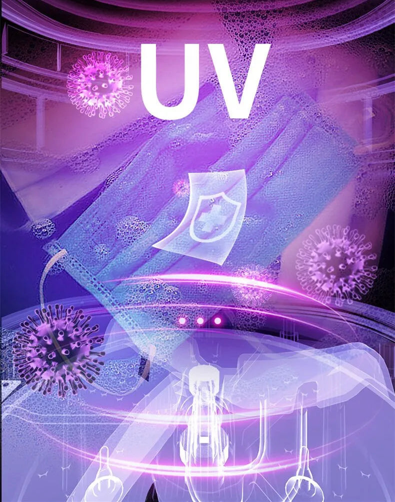 Carvallo - Fällbar 8L tvättmaskin för studenter och resor Carvallo