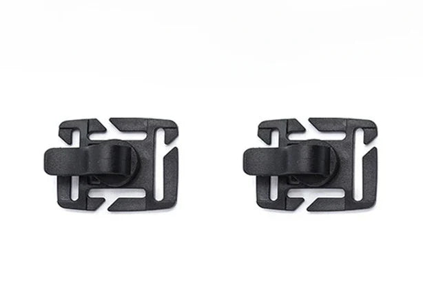 Carvallo Schlauchhalter Clip för dryckessystem | 360° roterbar | MOLLE-kompatibel | För ryggsäck, utomhus & camping | Lätt & Robust Carvallo