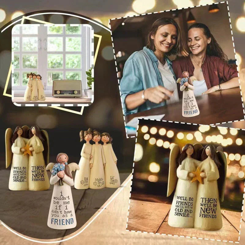 Magisk under – vänskapsfigur med inspirerande citat Carvallo