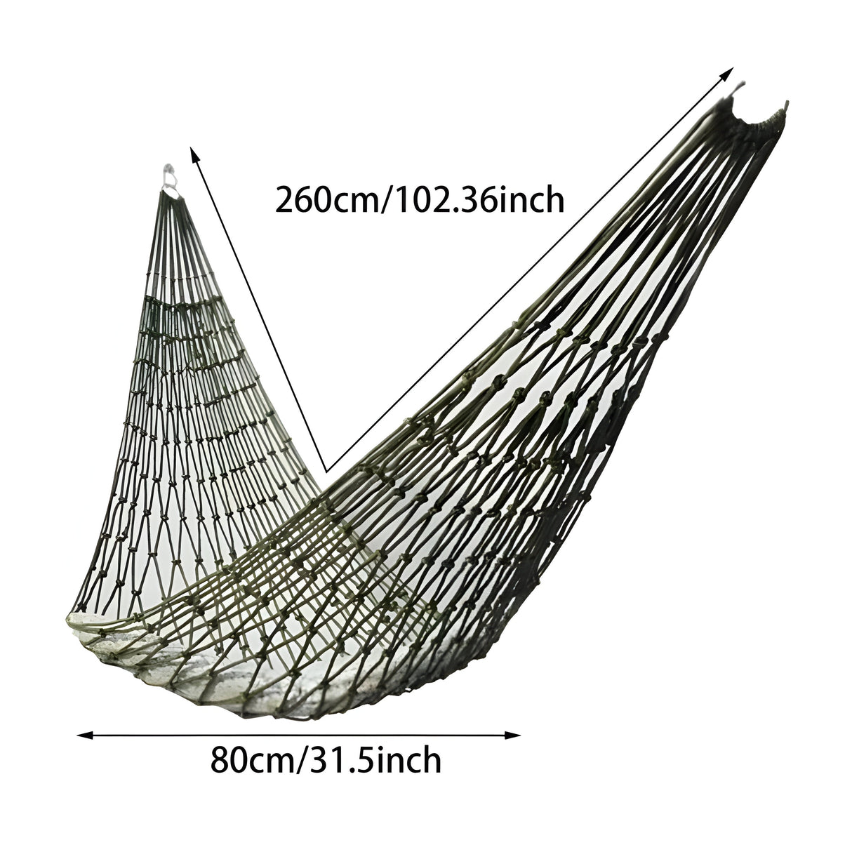 BreezeNest Hängmatta - Bärbar Camping-hängmatta Carvallo
