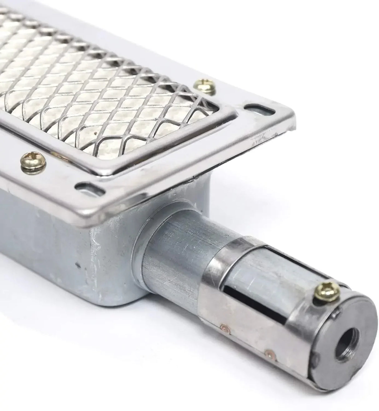 Carvallo Gasgrill med infraröd keramikbrännare | Rostfritt stål | Rektangulär 41 × 8 × 5,8 cm | Rökfri & energieffektiv | För gastronomi & utomhus Carvallo