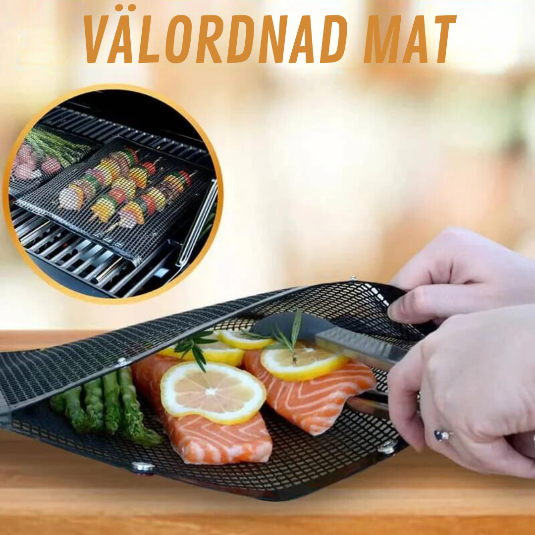 Anti-stick och återanvändbara mesh grillpåsar-VaruZ-Hemnix