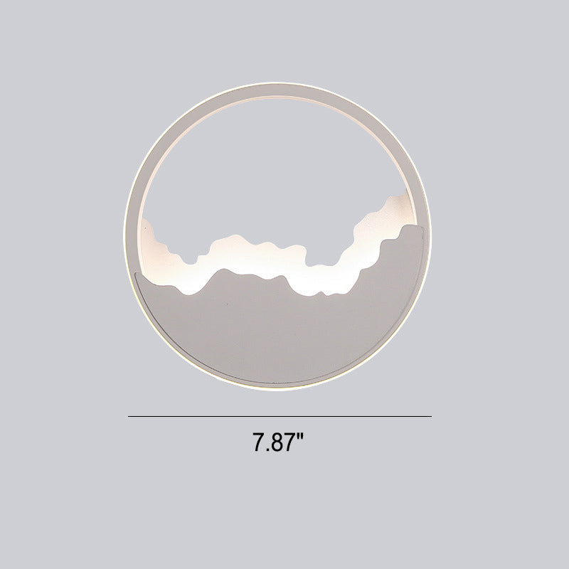 Carvallo - Modern LED vägglampa med elegant vågmönster för stilfull belysning Carvallo