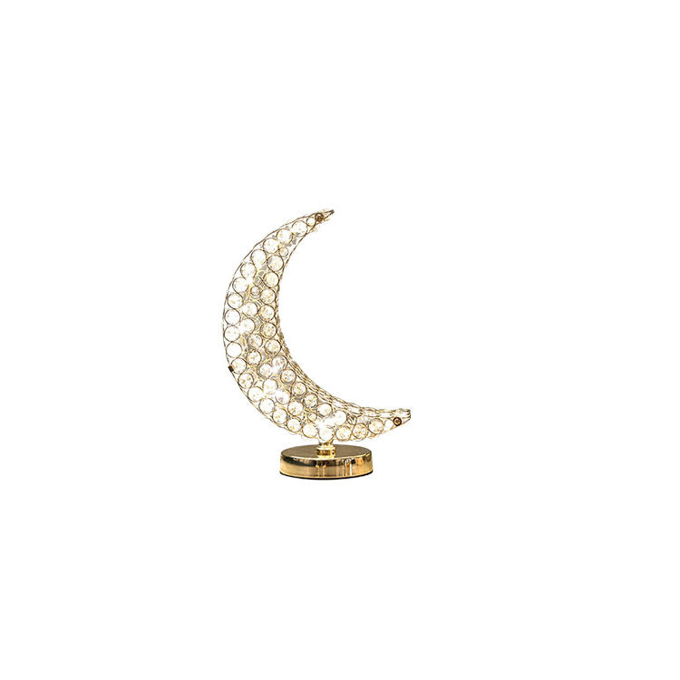 Modern kristallinspirerad LED-bordslampa – Snygg och lätt accentljus MILA Sverige