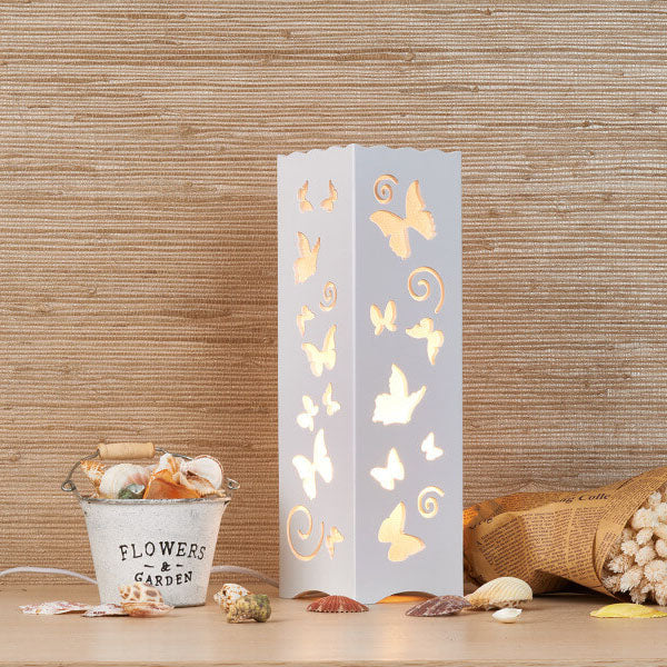 Modern ihålig fyrkantig bordslampa – mjukt omgivande ljus MILA Sverige