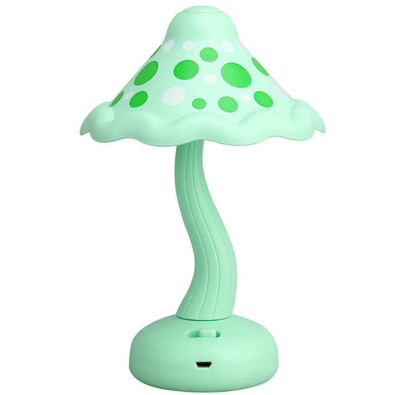 Mushroom Magic | Modern Creative USB-uppladdningsbar LED-bordslampa för barn MILA Sverige