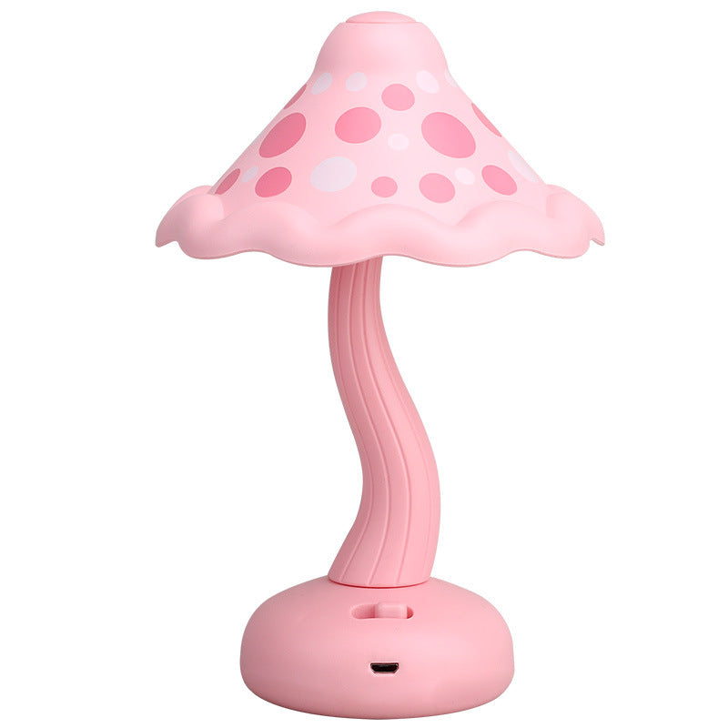 Mushroom Magic | Modern Creative USB-uppladdningsbar LED-bordslampa för barn MILA Sverige