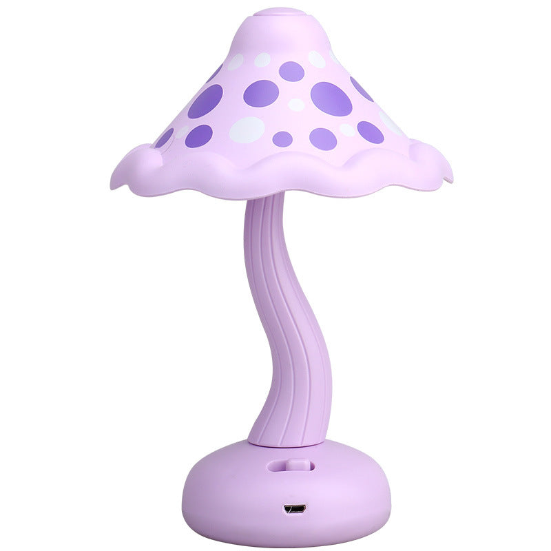 Mushroom Magic | Modern Creative USB-uppladdningsbar LED-bordslampa för barn MILA Sverige