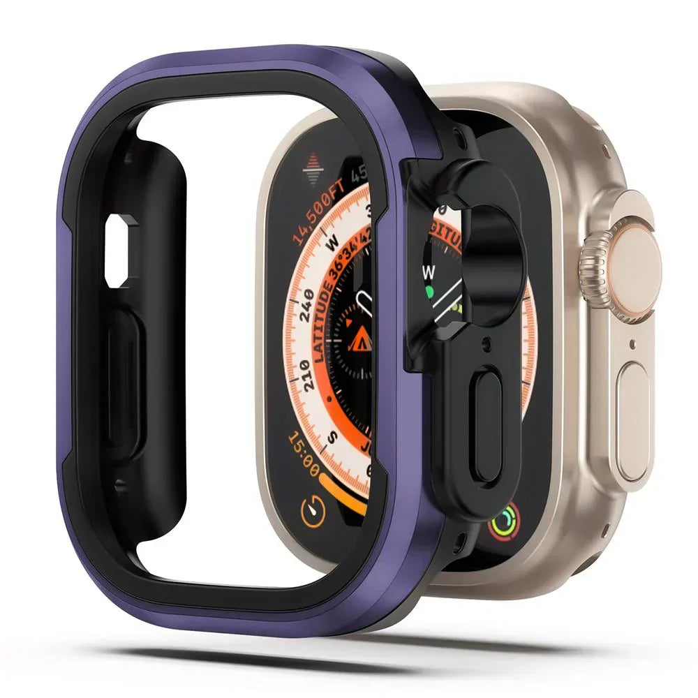 Luxora Heavy Duty Stöttåligt Fodral – Kompatibelt med Apple Watch 3-10 Carvallo