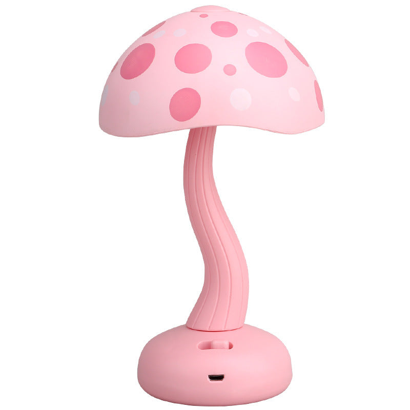 Mushroom Magic | Modern Creative USB-uppladdningsbar LED-bordslampa för barn MILA Sverige