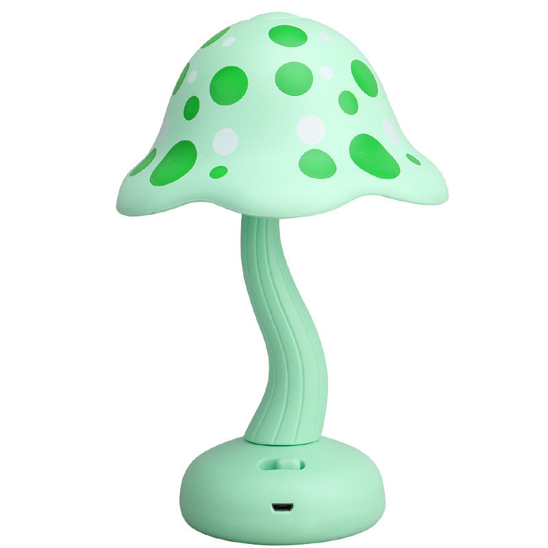 Mushroom Magic | Modern Creative USB-uppladdningsbar LED-bordslampa för barn MILA Sverige