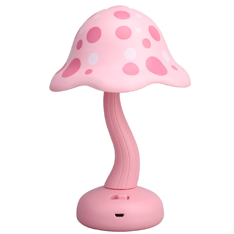 Mushroom Magic | Modern Creative USB-uppladdningsbar LED-bordslampa för barn MILA Sverige