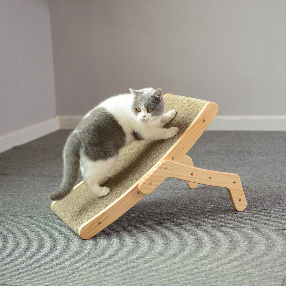 Wooden Cat Scratcher Bed bellasverige