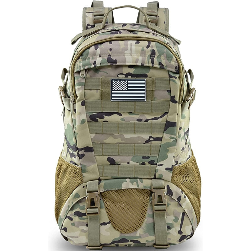 Taktisk Ryggsäck Militärstil Utomhus Rucksack Carvallo