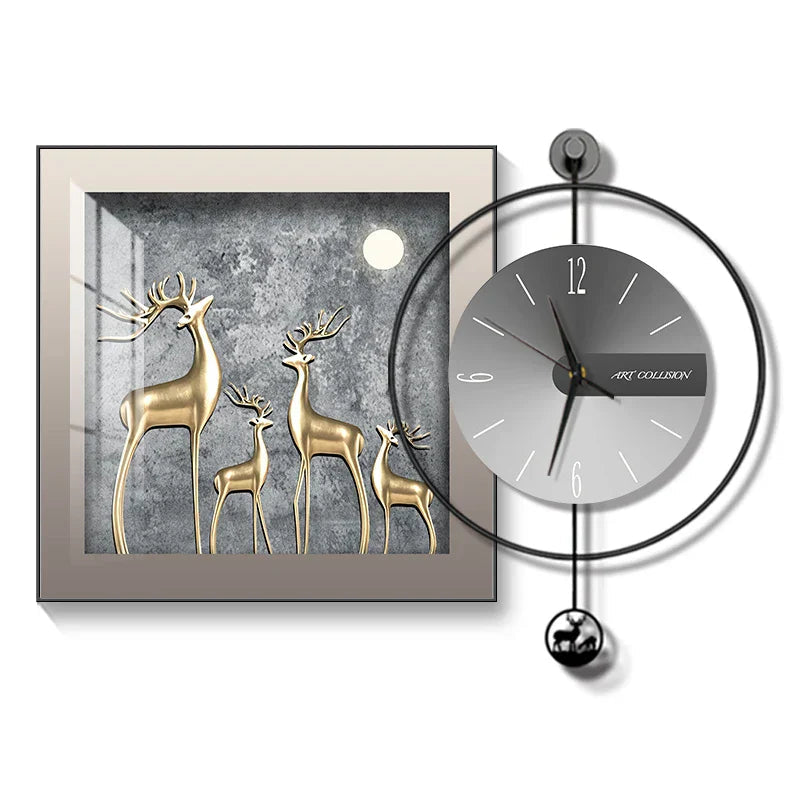 LuxClock - Modern och kreativ väggklocka MILA Sverige