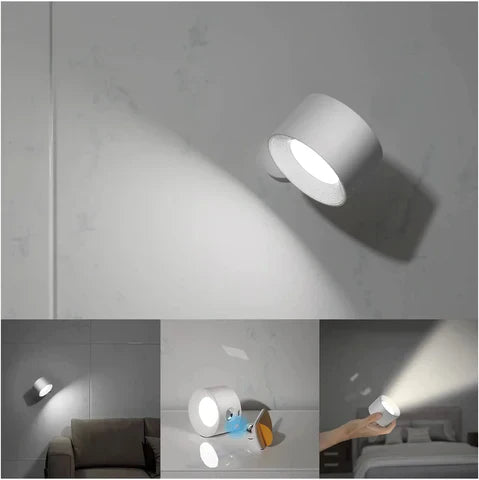 Trådlös LED Vägglampa för Klistra På Carvallo