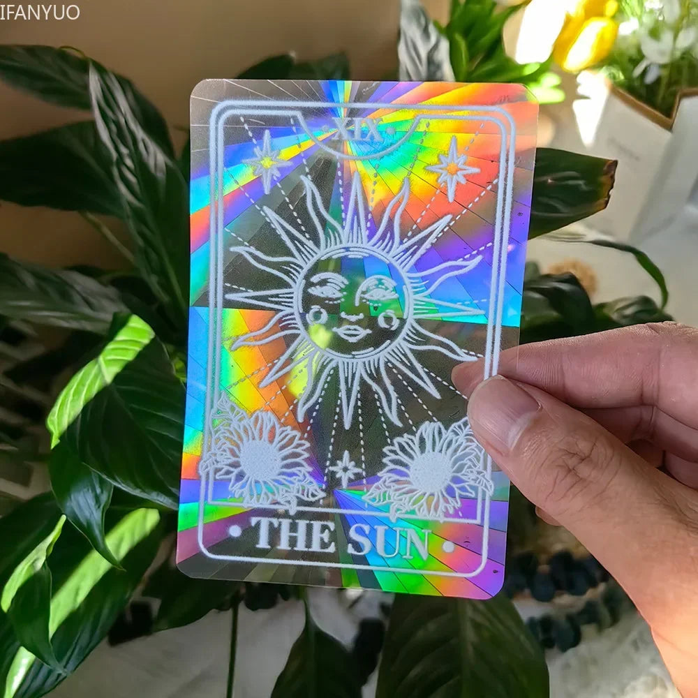 Carvallo fönsterdekal solfångare | Självhäftande med 3D-regnbågseffekt | För fönster, väggar & dekoration Carvallo