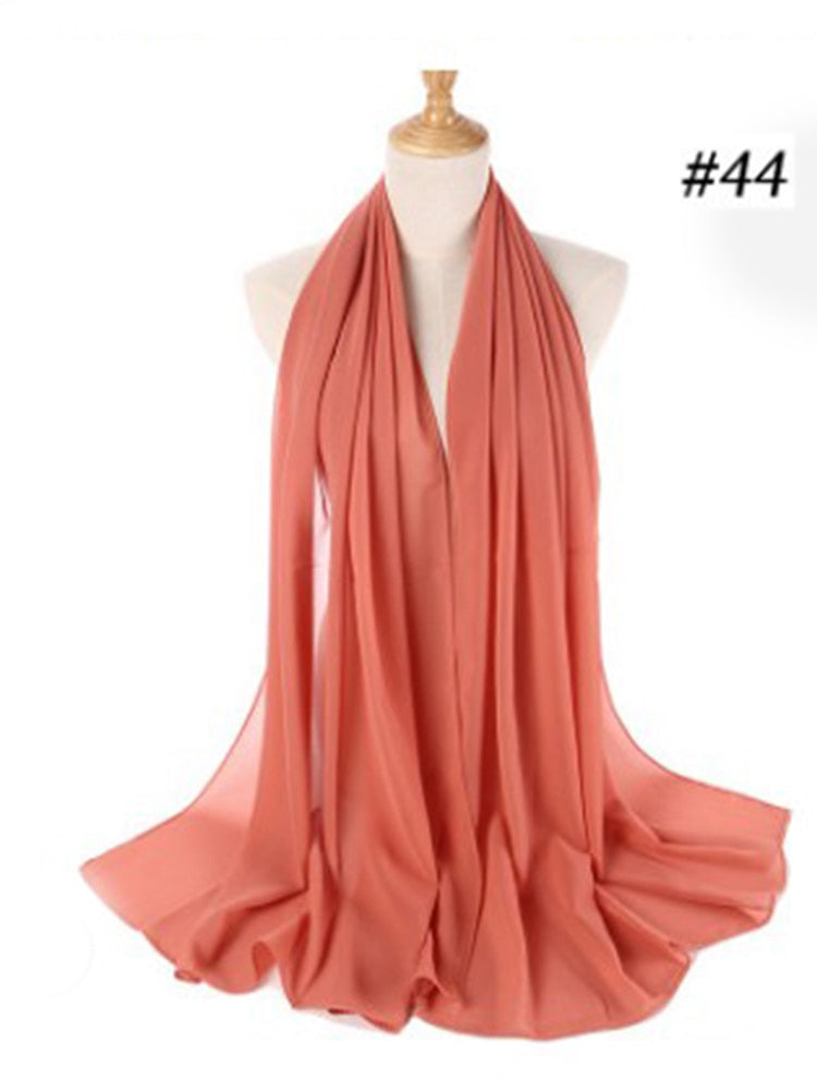 Chiffon Hijab pannband-Clothes for women-Bellasverige-Hemnix