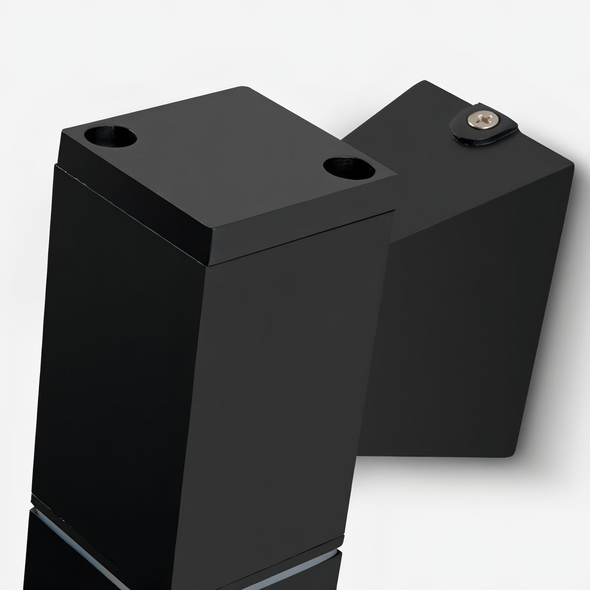 Casen - Utomhus Modern Vattentät Upp/Ner Vägglampa Svart Carvallo