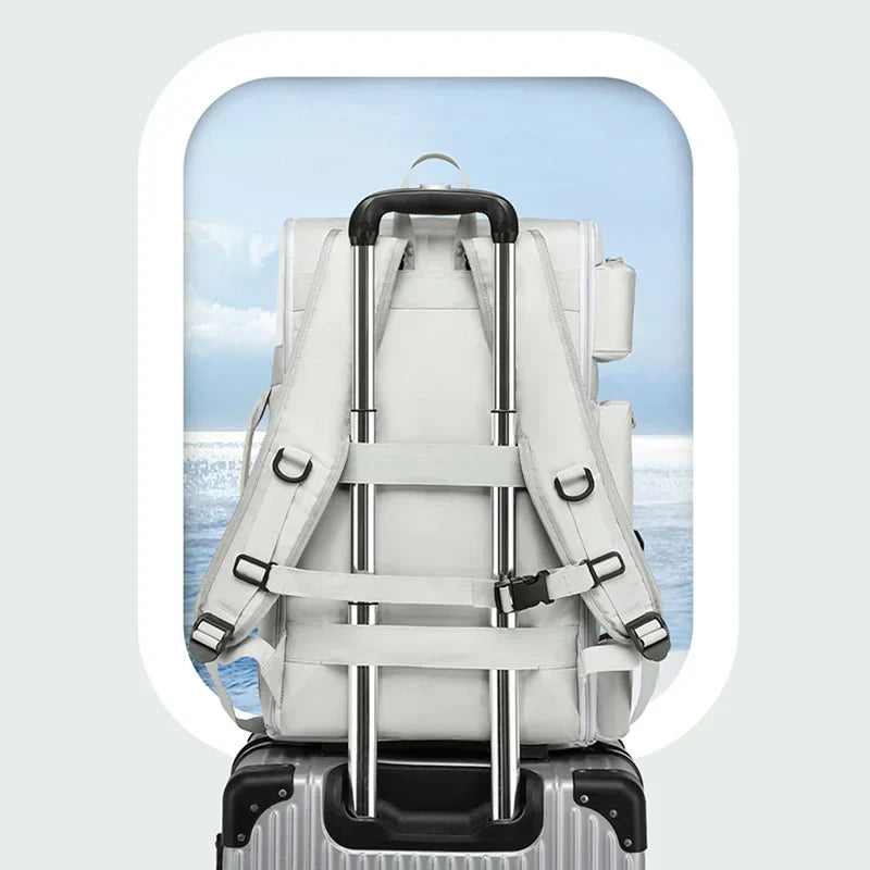 Stora Kapacitet Reserucksack med Våt Torr Separation Carvallo