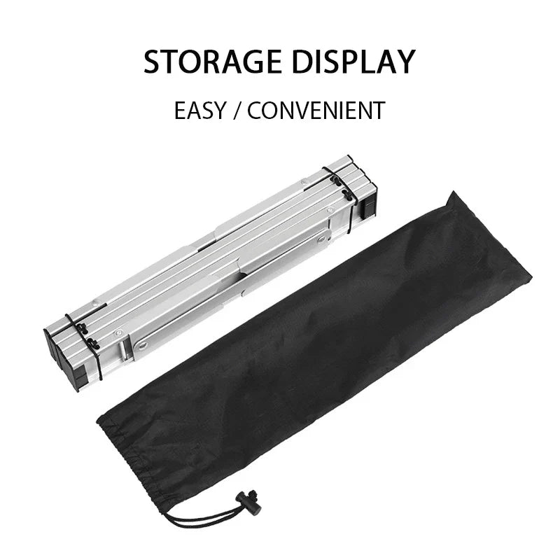 Carvallo Campingbord | Ultralätt & Fällbar | Aluminium | Idealiskt för Utomhus, Vandrings & Picknick Carvallo