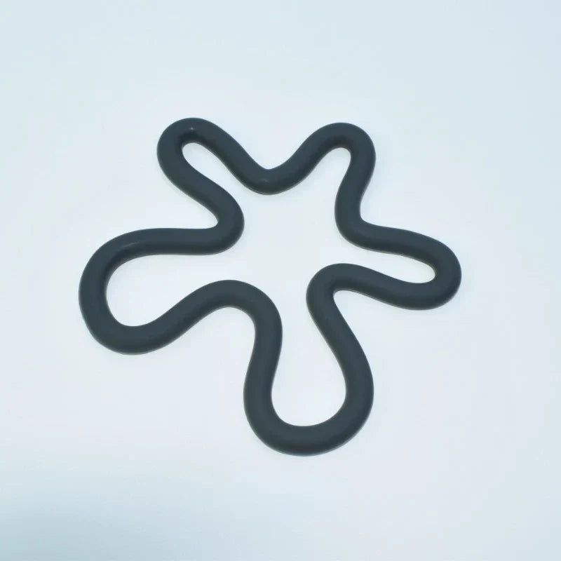 Carvallo-underlägg HexaGrip | Geometrisk design | Värmebeständig & halkfri | 16,5 cm | För grytor, koppar & skålar Carvallo