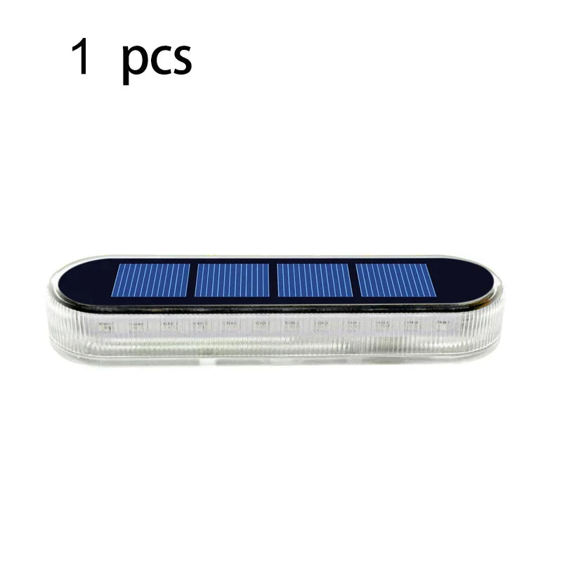 Carvallo-trappbelysning LumaStep | IP68 Vattentät | 30 LEDs | Varm-/Kallvit/Blå | För Terrass, Staket & Utomhus Carvallo