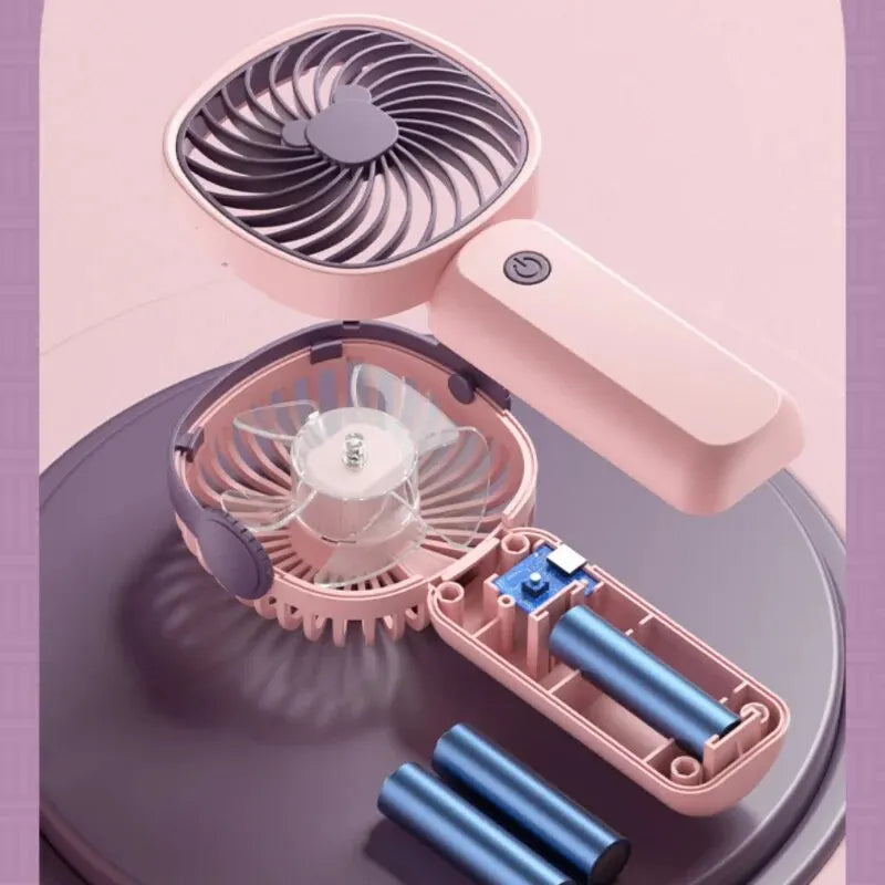 Carvallo USB Fläkt BreezyGo | Praktisk & Bärbar | Med Ställning | Ideal för Kontor, Resor & Skola Carvallo