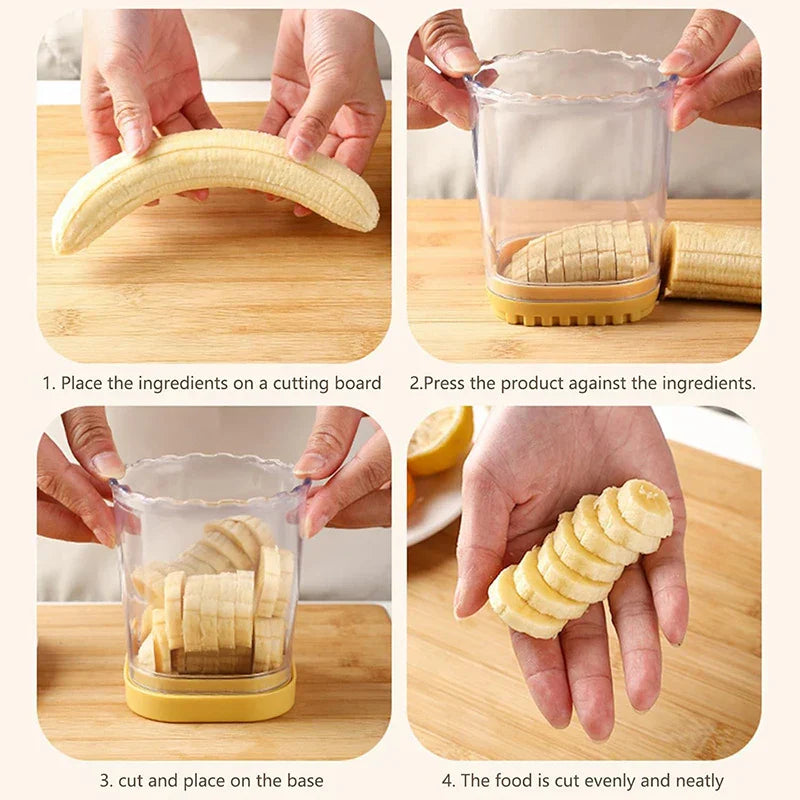 Carvallo SliceBerry ProCup | Rostfritt stål fruktskärare med tryckplatta | För jordgubbar, vindruvor & ägg Carvallo