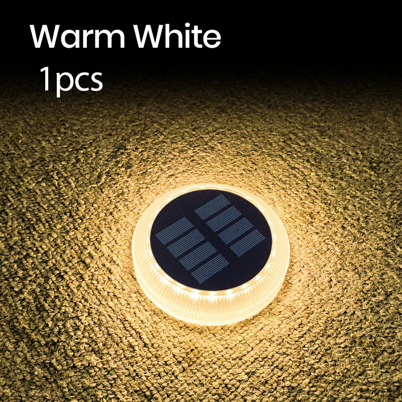 Carvallo StepGlow LED Solterrassljus | IP68 Vattentålig | För Trappor, Vägar & Staket | Väggmontering | 30 lm Ljusstyrka Carvallo