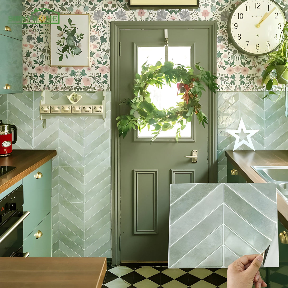 Carvallo 3D Väggplattor Självhäftande | Utan Borra & Vattentäta | Modernt Design Carvallo