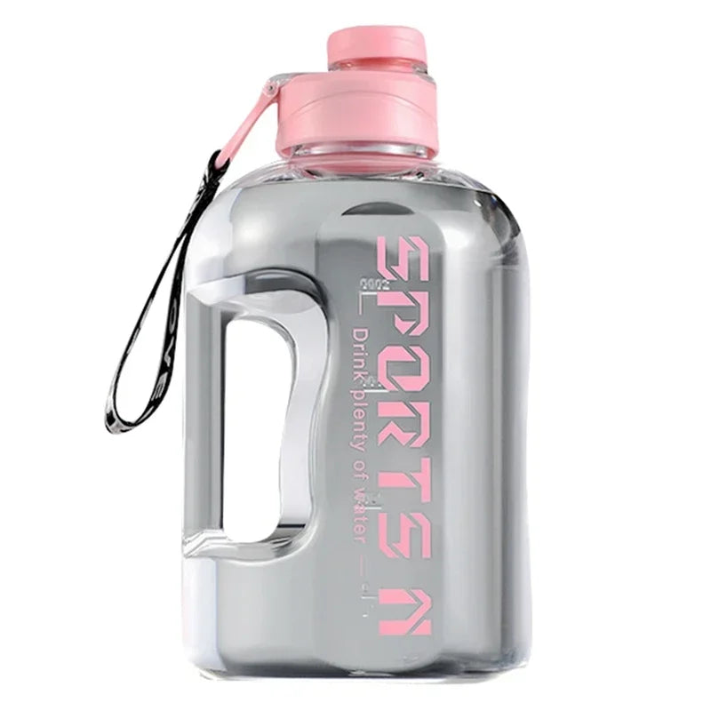 Carvallo Drickflaska 1,7 L / 2,7 L | Läcksäker & BPA-fri | Stor kapacitet | För Sport, Fitness & Utomhus Carvallo