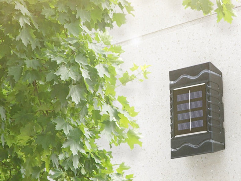 Carvallo SolaRay | Väderbeständig IP65 | LED med skymningssensor | För trädgård, terrass och uppfart Carvallo