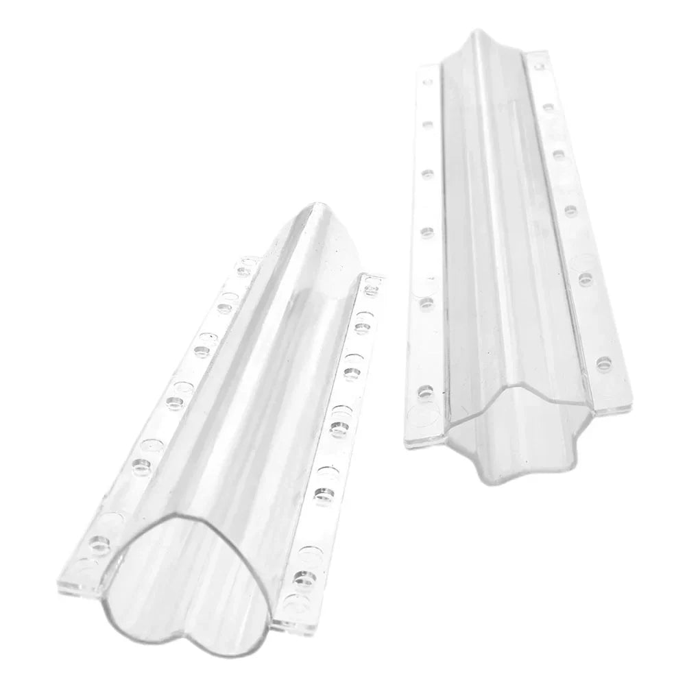 Carvallo Frukt- & Grönsaksform Set | Hjärta & Stjärna | Återanvändbara tillväxtformer i plast | 20 × 6,5 × 4 cm Carvallo