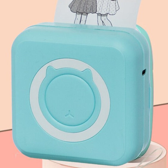 Termisk fickskrivare-Electronics-Hemnix-Blå-Hemnix