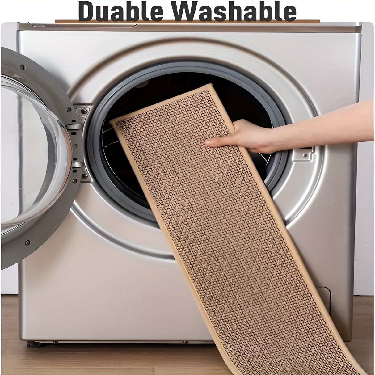 SafeStep Mat - 15 Del Antiskid Säkerhetsgummitrappmatta Carvallo