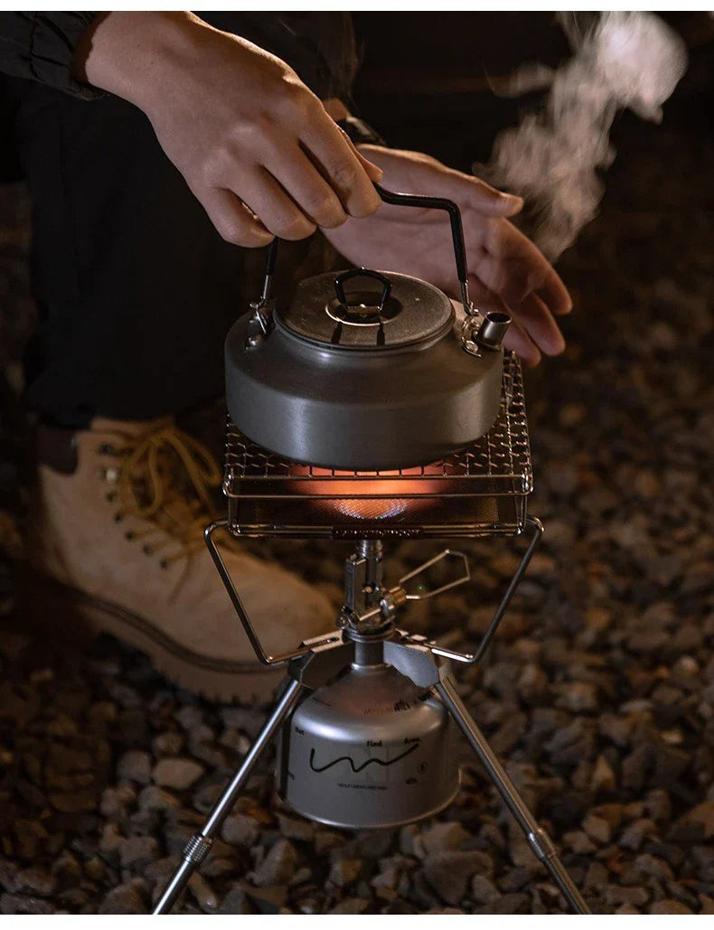 Carvallo Fällbar Rostfri Brödrost | Modell S & M | För Grill & Camping | Kompakt & Robust Carvallo