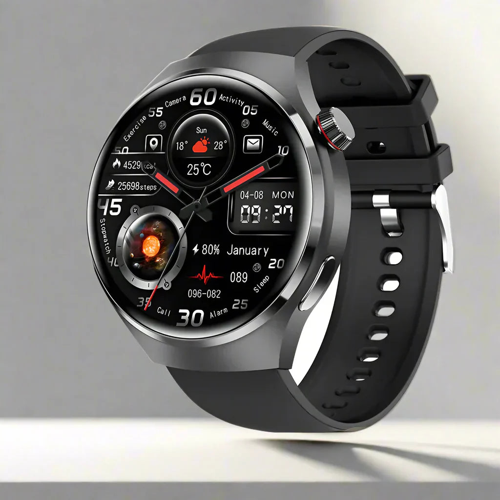 Luxora Pro 2025 Smartwatch – Avancerad Hälsa & Fitness Tracker Carvallo