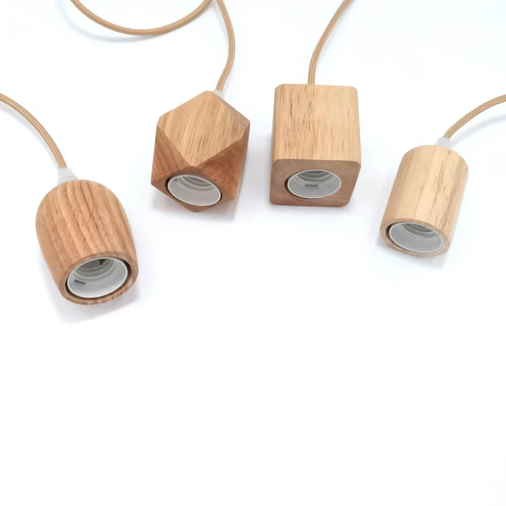 Carvallo - Elegant trä plafondlampa för mysiga rum Carvallo