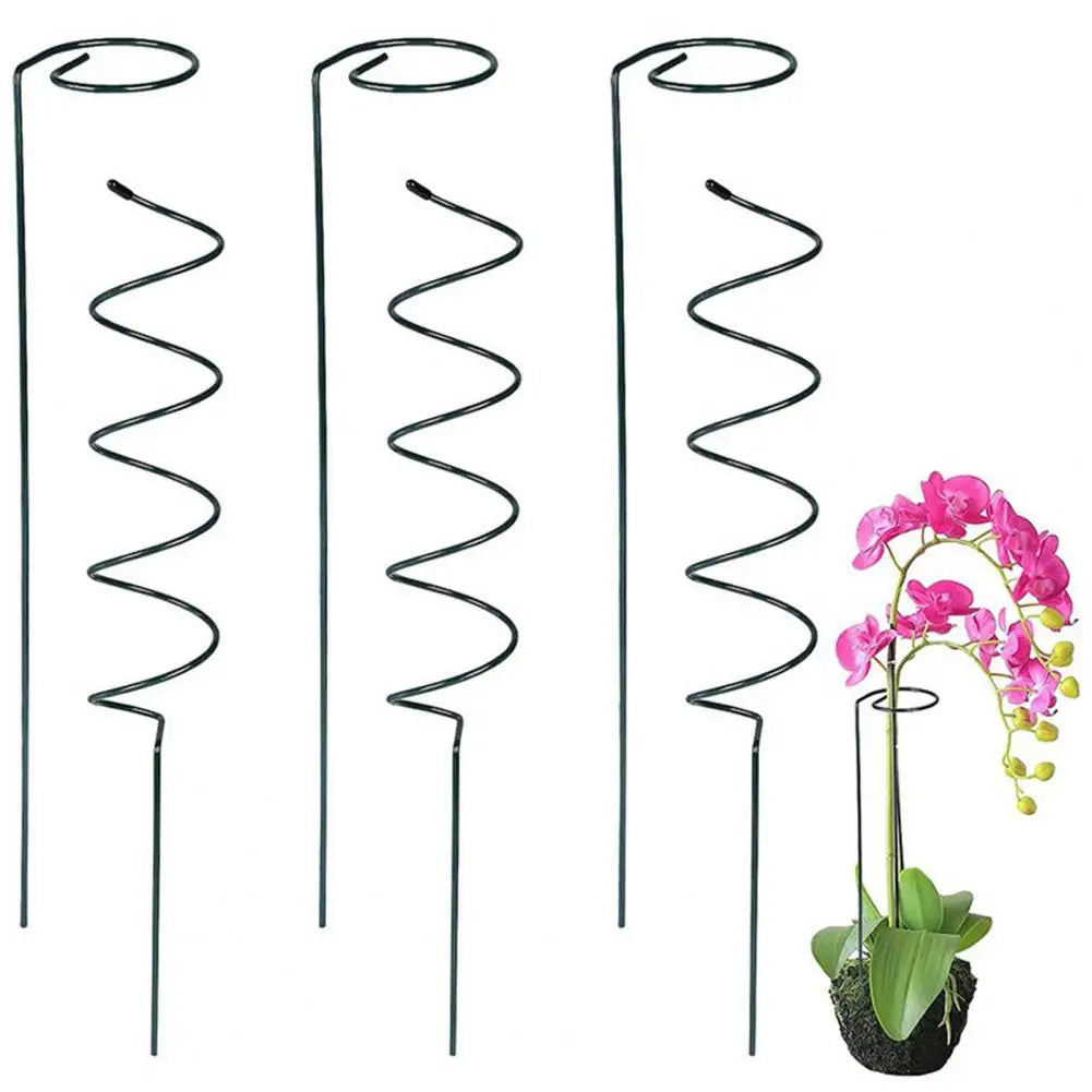 Carvallo Rankstänger Tomater Spiralstänger 10-pack | 40 cm längd | Väderbeständiga & Stabil | För klättrande växter & grönsaker Carvallo